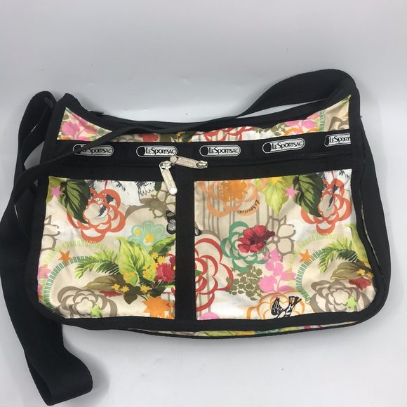 LeSportsac Medium Size Multicolor Crossbody Bag - Picture 4 of 8